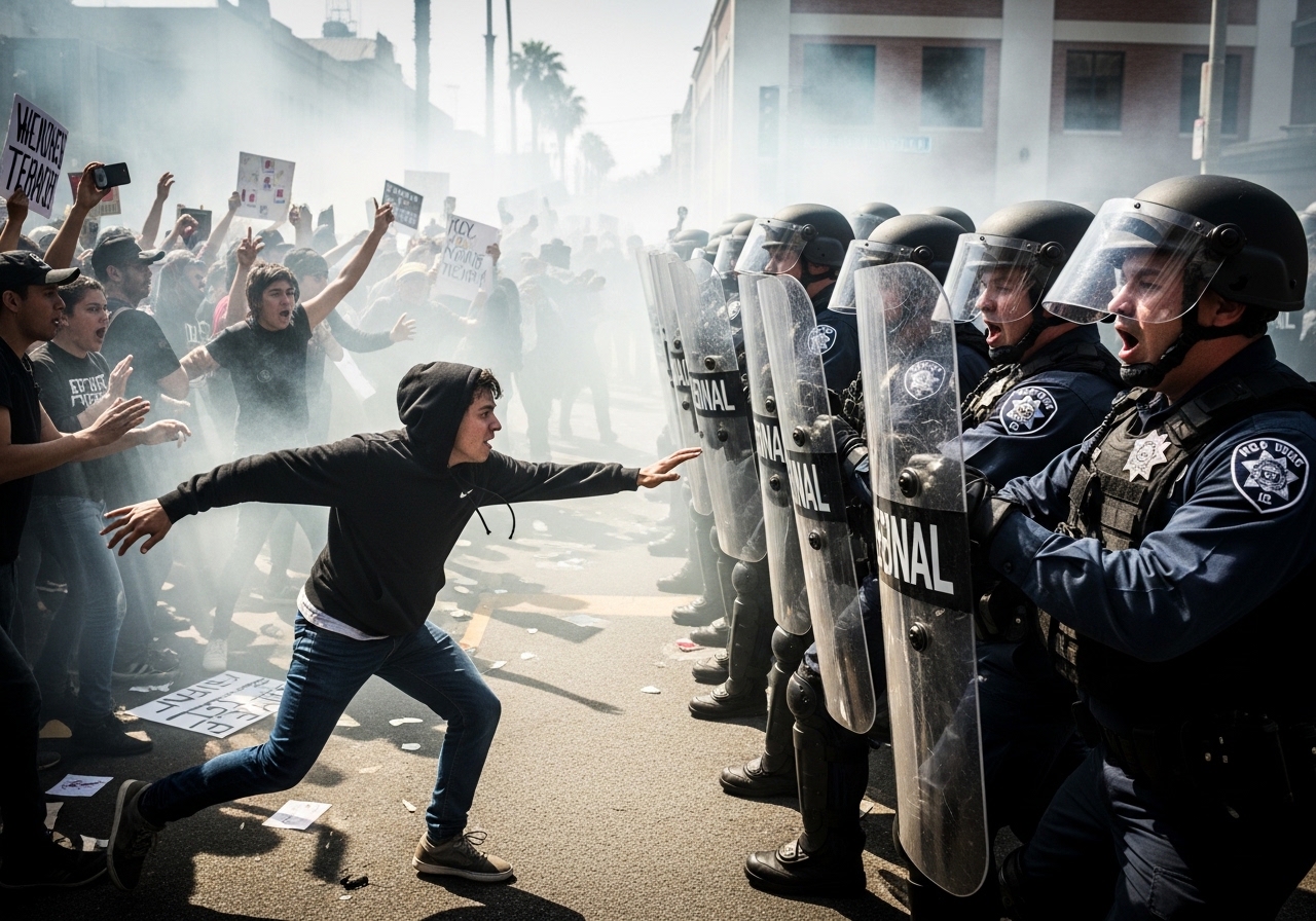 Activist Learns Harsh Reality: Actions Have Consequences