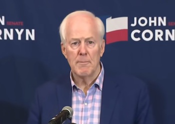 Cornyn Just Lost His Senate Seat to Trump's Pick. Now He's Torpedoing Trump's Voting Bill. You Do the Math.