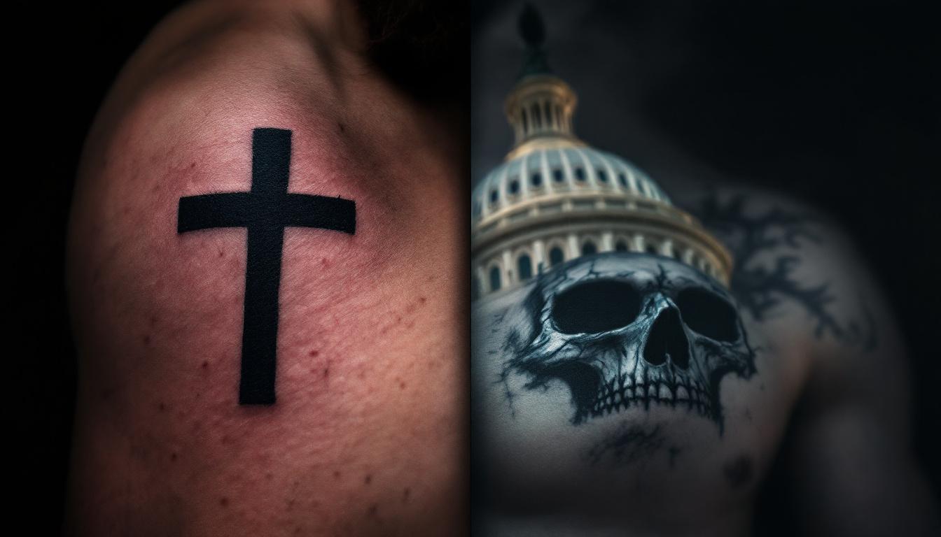 Elizabeth Warren Called Pete Hegseth’s Christian Tattoo a ‘Threat’ — Then Endorsed a Democrat Senate Candidate Who Had an Actual Nazi Tattoo on His Chest