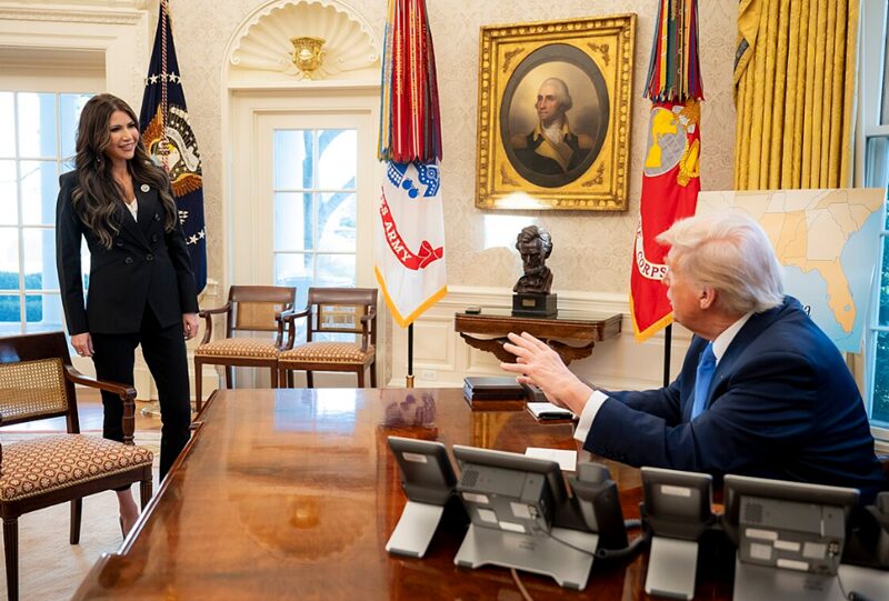 Melania Trump Saves Kristi Noem From Political Storm