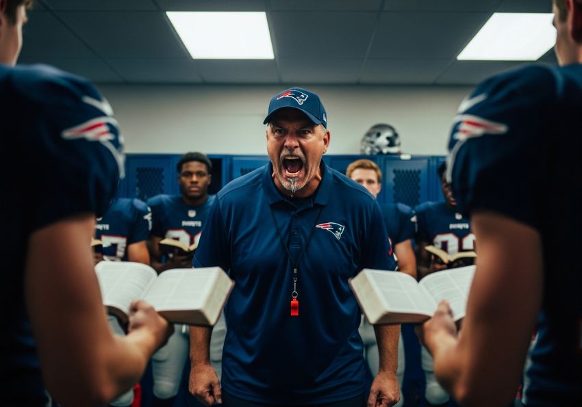 Patriots Coach Wants to “Educate” Player Who Posted Bible Verses