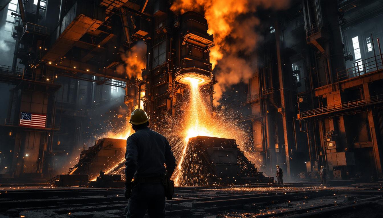 Trump’s New Metal Tariffs Just Kicked In Today and American Steel Workers Are Popping Champagne